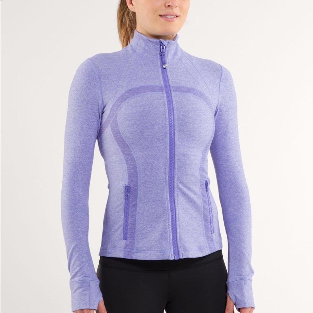 Lululemon purple define zip up jacket